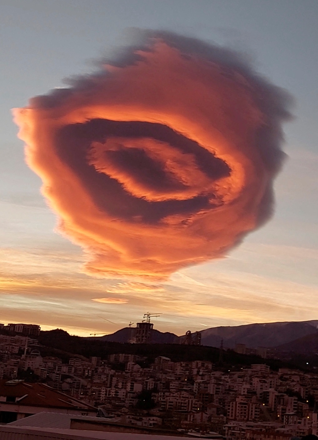 UFO Shaped Cloud in Turkey