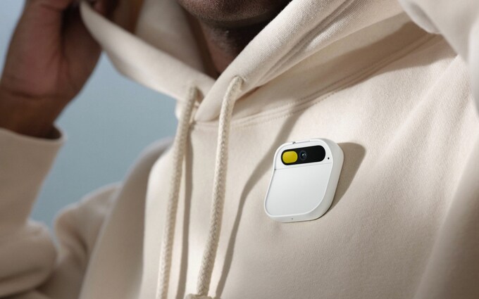 Mobile AI Assistant in a Lapel Pin