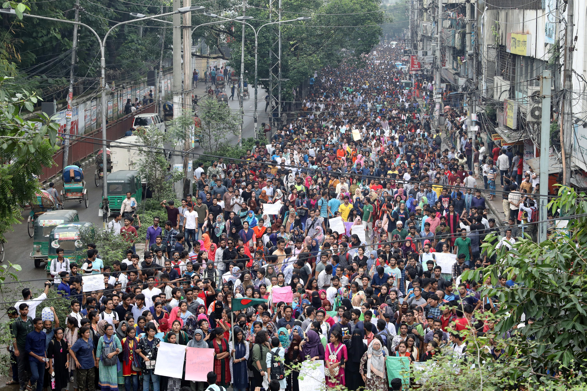 “Asked for Rights and Became a Razakar”: Students in Bangladesh Protest Civil Work Quotas