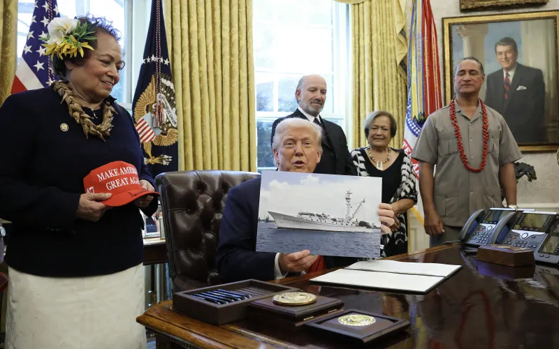 Trump opens marine reserves For fishing